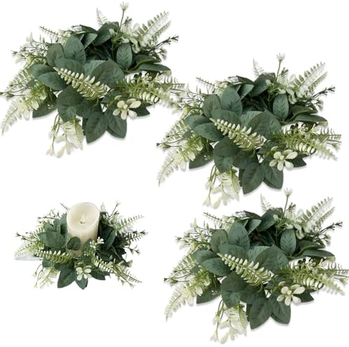 Corona de Eucalipto Artificial, Planta Artificial Colgante Eucalipto Artificial y Corona Decorativa - Corona de Puerta para Decoración Primaveral, Ideal para Todas Las Estaciones y Eventos Festivos