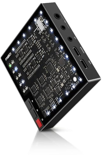 SMSL LIN.LIN.LIN M20 MQA CD DAC & Hörlursförstärkare USB Audio Gaming DAC | 4x CS43131 DAC-Chip, USB 2.0 USB1.1, 3,5 mm&4,4 mm hörlurar, för PS4/PS5/SW/PC/telefon, 5 PCM-filter, TPA6120A2 HP chip