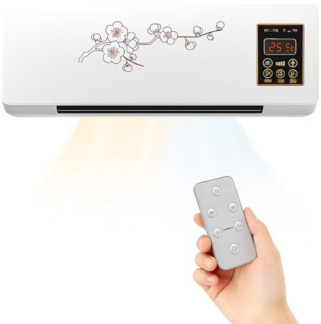 Climafy Air Conditioner, 2025 Upgrade Climafy Wall Mounted Portable Air Conditioning Split Max Air Conditioner, Aire Acondicionado De Pared, Wall Mount Ac Unit (Flower Style)
