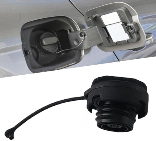Tankdeckel mit Halteband, Ersatz für VW Polo 6R, für VW Golf 4/5/6, für VW Passat, für Audi A4, A6, A8, Universal Treibstoffdeckel für Seat, für Skoda – Kraftstofftankdeckel 1J0201550A 1H0201553B