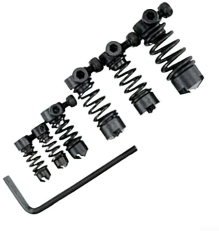 Para juego de herramientas de biselado y desbarbado de acero cobalto M35 con tamaños 2#-6# para proyectos de carpintería y metalurgia (grano 3)