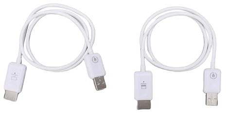Topiky Uppgraderad Trådlös HDMI-sändare och Mottagare, Trådlös HDMI-förlängare för Strömmande Video, WIFI 5G 50 M Räckvidd 1080P -förlängningssats Punkt Till Punkt för PC