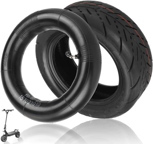 Ytter- och innerdäck 90/65–6,5 för Dualtron Ultra Thunder Zero 11X Speedual Plus och andra skotrar med 11 tums däck, reservdäck för elskoter med innerslang, robust (1