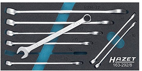HAZET 163-292/8 Ring-Maulschlüssel-Satz