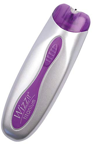 BEST DIRECT Wizzit Titanium Original Comme vu à la TV Appareil d’Épilation Électrique, Dépilateur pour Corps & Visage, Rasoir Électrique des Poils – Machine à épiler pour Homme & Femme