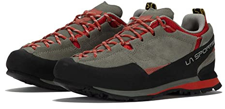 La Sportiva Boulder X röd 838RE, Grå/orange, 44.5 EU