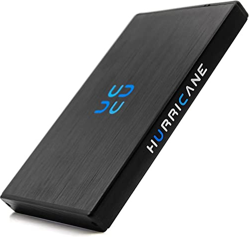 HURRICANE GD25612 Externe Festplatte 2TB 2,5 USB 3.0 Speicher für PC Laptop Ps4 Ps5 Xbox kompatibel mit Windows Mac Linux