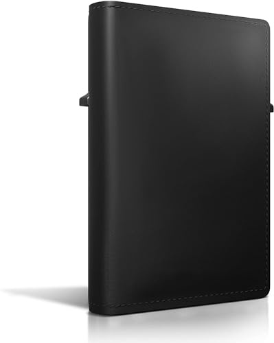 Portafoglio per Carte AirTag con Portacarte ad Accesso Rapido One-Press, Porta Carte di Credito in Pelle con Tecnologia RFID Portafoglio Minimalista per Uomo per AirTag (Senza Airtag), Nero