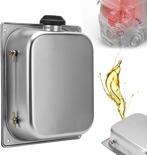 Petrol Tank 7L, Fuel Tank Stainless Steel Diesel Tank Rust-Proof Universal Petrol Tank Diesel Heating Diesel Tank Large Capacity for Webasto Eberspacher Truck car Parking Heater