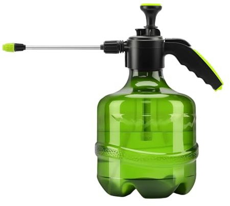 Qutalmi Spruzzatore per piante, spruzzatore a pressione da 4 litri con diverse modalità e asta di prolunga lunga 24 cm, annaffiatoio manuale, per fiori, verdure, alberi, davanzali, terrazze,