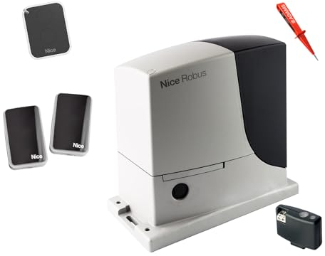 Nice ROBUS 1000 KIT Schiebetorantrieb 1000kg + 1x Handsender ON2E + Lichtschranken EPMB EADAMS Set 4in1