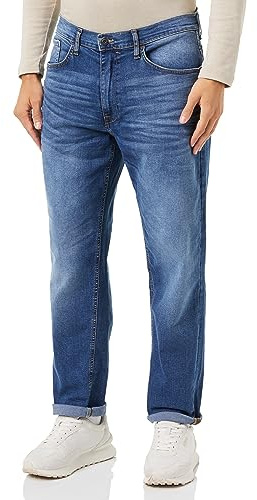 Blend Vaqueros Thunder Fit para Hombre, 200291/Denim Middle Blue, 34W x 34L
