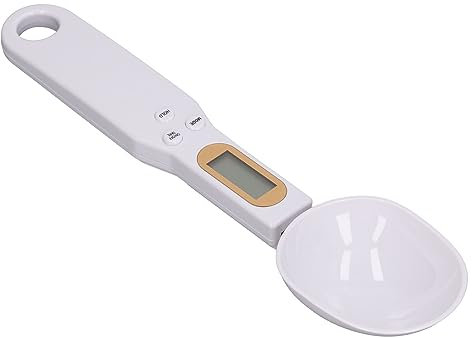 Báscula de Cuchara Digital, Cuchara Medidora Digital de Cocina Báscula de Alimentos Peso de 0,1 Gramos a 500 Gramos Báscula de Cuchara Digital Pequeña Multifunción