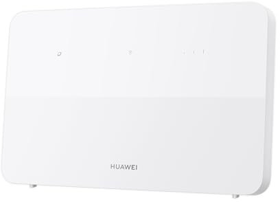 Huawei 4G+ Router CPE 5, B636, SIM-LTE-Router, Cat 7+, DL 400 Mbit/s/UL 200 Mbit/s, Wi-Fi 6 AX3000, 4 LAN-Ethernet-Ports, weiss (Reacondicionado)