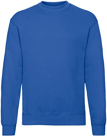 Fruit of the Loom Classic Set-In Sweatshirt SS200 (L, Royal Blue)