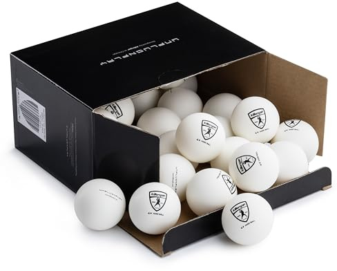 Killerspin 4-Star 40+ Ping Pong Balls, New Standard ABS Plastic 40mm Table Tennis Balls, Competition Balls for Tournament Play, ITTF Quality, Championship Quality Ping Pong Ball (25 White Ball-Pack)