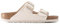 BIRKENSTOCK Arizona Tex Vg Schmal Weiß - Komfortable modische Zweiriemen Sandale, Größe EU 41 - Farbe Eggshell