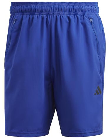adidas Herren Train Essentials Woven Training Shorts, Lucid Blue/Black, M 9 inch