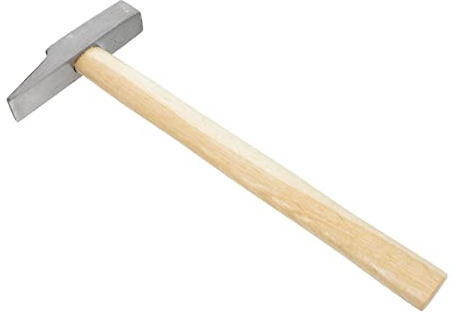 BAZEITFLOW Martillo De De Para Ladrillos Martillo De Cabeza Plana Antideslizante Para Trabajo Metal