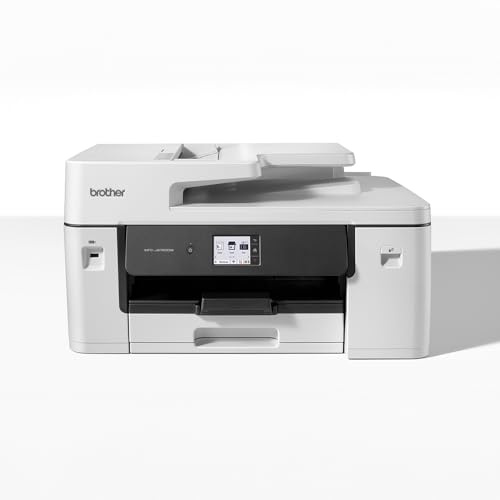 BROTHER MFC-J6760DW Wireless Colour Inkjet Printer, A3 and A4 4-in-1 (Print/Copy/Scan/fax), Wi-Fi/USB/NFC, 250 sheets, 6.8cm touchscreen, UK Plug