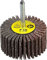 Klingspor 12946 - Kleiner Schleifmopp für Edelstahl und Metalle - MS|KM613|LS309X|120|S|40X20X6 - Inhalt: 10 Stück