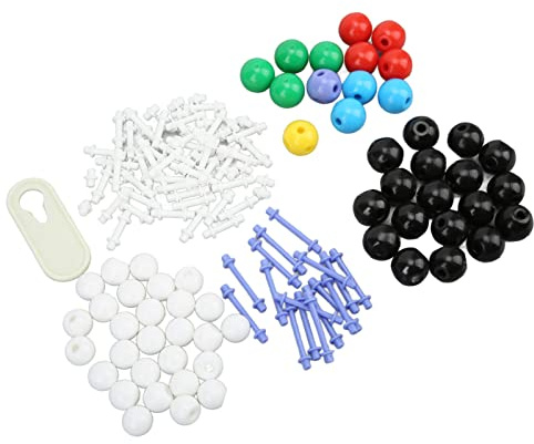 Kit de Modelos Moleculares de Química, Conjunto de Química Orgánica PP, Kit de Modelos Moleculares con átomos para Enseñanza de Laboratorio, Aprendizaje de Química