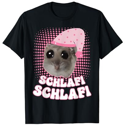 Schlafi Schlafi Lustiger Hamster süßer Hamstie Schlaf T-Shirt