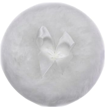 Puff in polvere per bambini - 6 PUFFSs in polvere tondi | Soffio di polvere per talco per bambini | Soffio di polvere per il corpo | Puff per il corpo in spugna soffice facile da pulire | Puff per il