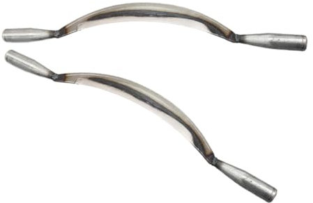 BESPORTBLE 2pezzi Strumenti Per Rimuovere La Corteccia Raschiatori Curvi Acciaio Al Carbonio Per Giardinaggio e Lavori Di Falegnameria Utensili Ergonomici Per La Rimozione Della Corteccia