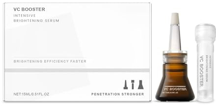 SÉRUM ILUMINADOR INTENSIVO VC BOOSTER - 15 ml | Penetración de vitamina C 10 veces más rápida | Atenúa manchas oscuras y marcas de acné | Ilumina la piel apagada en 7 días | Piel sensible