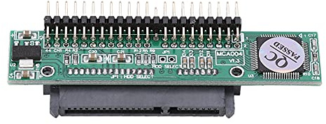 NBVGHPSRW 2,5 tum SATA till IDE 44 stift adapterkort, SATA IDE-omvandlare för bärbar dator, JM20330 chip SATA hona till IDE 44-stifts gränssnittsadapter med stabil dataöverföring