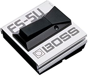 BOSS FS-5U Fußtaster für die temporäre Steuerung von Musikinstrumenten-Effekten & mehr | Schaltfunktionen mit deinem Fuß | Kompatibel mit Gitarre | Keyboard | BOSS/Roland Verstärkern & mehr