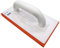 Reibebrett mit Schwammgummi 280x140mm weiß/orange Schwamm 20mm stark Schleifbrett
