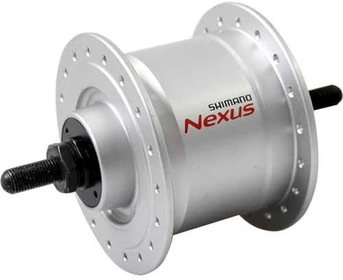 SHIMANO Mozzo Dinamo 100/36 Plata-DH-C3000 6V/2.4W Dado