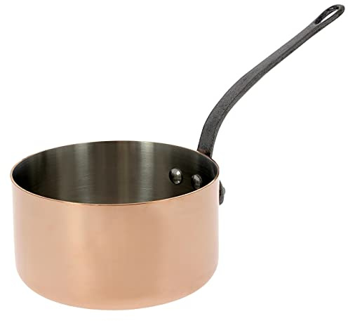 DE BUYER -6460.14 -cass. cuivre-inox e.f. q. fonte ø 14cm