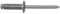 Gesipa Blindniete Alu/Stahl Grosskopf 4,8 x 18 K 14 mm, 200 Stück, (1454125) Blindniettechnik, Grau