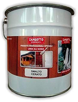 Esmalte encerado al agua para madera para interiores y exteriores de 0,75 a 5 litros (230 – Verde Nerastro, 0,75 L)