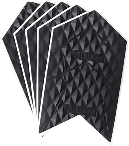 Bike Frame Protection Sticker Decal Scratch-Resistant Protection Guards Bike Chainstay Protector for MTB Road Bicycle (L Black)
