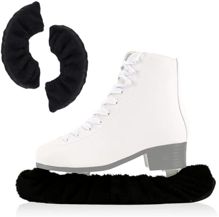 INGJIA Protector de Patines de Hielo, 1 par de Calcetines elásticos para Hockey sobre Hielo para Mujer, Hombre, niños, Patines de Hielo y Patinaje sobre Hielo, Accesorios de protección