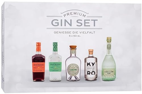 Premium Gin Tasting Set 5 x 50 ML