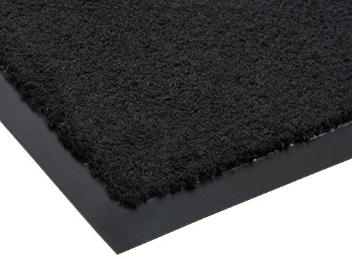 Smutssamlande matta CANDY – svart – 0,90 m x 1,50 m | 5 färger | 5 storlekar | 100 % polypropen | 2,710 g/m² | Ren entrématta | Dörrmatta | Dörrmatta | Smutssuppsamlare | Rena löparmatta