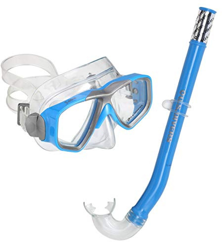 US.Divers Snorkeling & Diving Combo Java JR | Mask and snorkel | Children 6+ |Boys and Girls | UV Protection | Anti-fog and Anti-leak Lenses | Water Hiking | Snorkeling | 180° Panaramic Vision