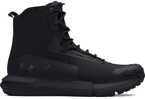 Under Armour Women's Charged Valsetz, (001) Black/Black/Jet Gray, 7, US