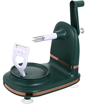 Anneome Éplucheur à Fruits Manuel Pratique Éplucheur De Poires Pommes Et Outil De Cuisine Polyvalent Avec Base Antidérapante Pour Foyers Restaurants Et Bars