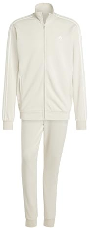 adidas Homme Basic 3-Stripes French Terry Track Suit, alumina, XL