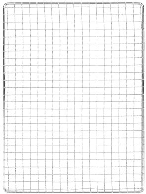 M METERXITY Cooling Rack, 15 x 11 Stainless Steel Baking Rack for BBQ/Cooking/Roasting/Grilling/Steaming/Drying, Wire Cooling Rack for Baking [Silver]