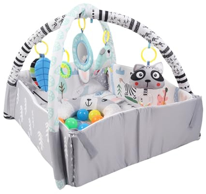 Baby Play Gym 4-in-1 Activity Mat, 110x102x50cm