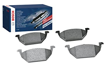 Bosch BP175 - Pastiglie Freni Auto, Asse Anteriore - Qualità Bosch - Riduzione del Rumore e della Polvere - Certificazione ECE-R90 - Senza Rame - 1 Confezione da 4 Pastiglie