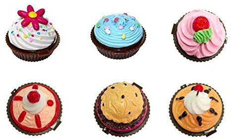 Lote de 20 Bálsamos Labiales CUPCAKE - Recuerdos Bodas y Comuniones - Brillos de Labios, Lipgloss, Bálsamos Labiales Baratos Bodas Cupcake, Brillos de labios con forma de helados