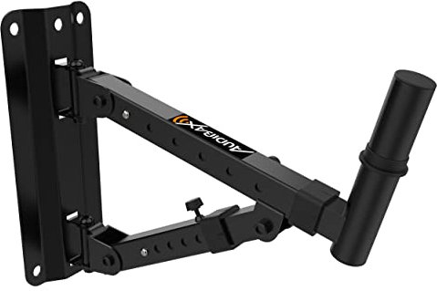 Audibax Neo 30 - Supporto da Parete per Altoparlante Professionale - Staffa per Altoparlante Inclinabile Universale - Presa da 35 mm - Inclinazione Regolabile da 85º a 110º Portata 35 kg
